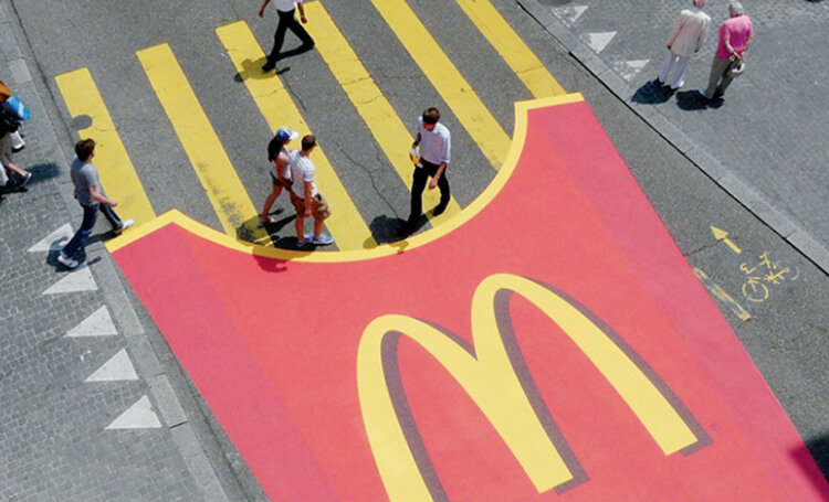 Ambient Marketing McDonalds